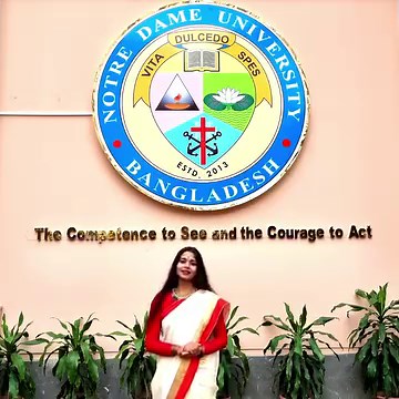 Poem recitation by Aditi Sarker, ELL 23, NDUB | Notre Dame University Bangladesh