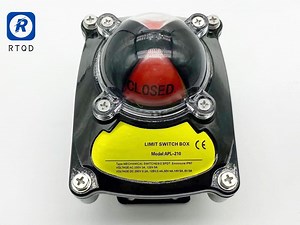 [Hot Item] Explosion Proof Design Pneumatic Actuator Limited Switch Limit Switch Feedback Signal Echo Device Pneumatic Valve Box Valve Position Indicator Apl-210 Series