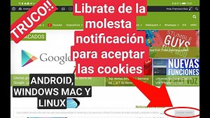 Cum să scapi de notificarea de acceptare a cookie-urilor (valabil pentru Android, Windows, Linux și MAC)
