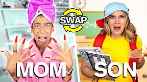 12 Year old Son & Mom SWAP LIVES! *Instant Regret* | The Royalty Family