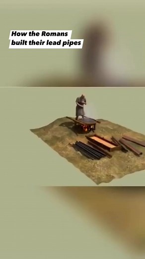 How the Romans built their lead pipes #foundonline | SMART Masonry