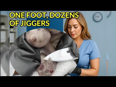 Severe Jigger Infestation in One Patient