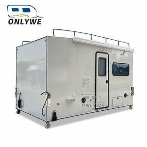 [Hot Item] Onlywe off Road Camper Trailer Caravan Offroad Caravan Aluminum Truck Slide Camper Offroad RV