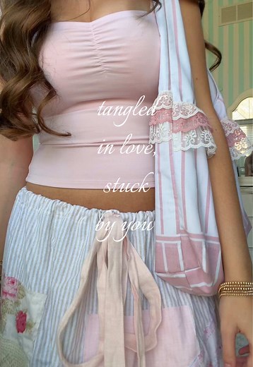 pretending it’s warm enough to dress in spring outfits 🩰🦢 #shabbychic #pink #coquette #outfitinspo #girly