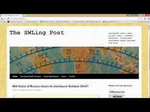 SWLing website look and review