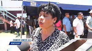 WATCH || Several Region Six residents receive black giant chicks to boost their production | Department of Public Information