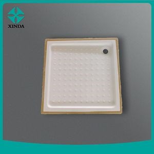 [Hot Item] Shower Tray Italy Hot Selling High Quality Rectangle White Artificial Stone Shower Tray