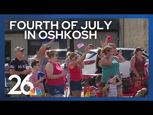 Oshkosh honors America with Fourth of July parade