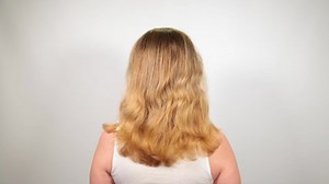 Close View Back Blond Female Back Stock Footage Video (100% Royalty-free) 1030627697 | Shutterstock