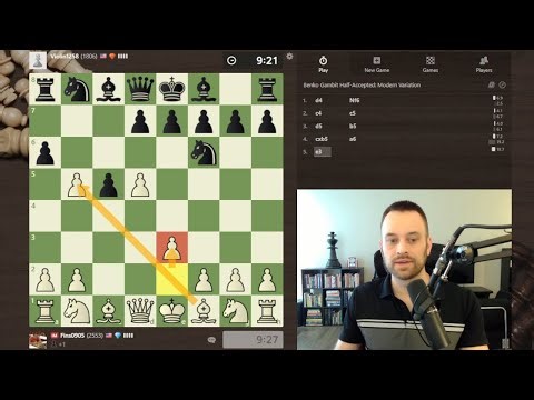 Subduing the Benko Gambit | Climbing the Rating Ladder vs. 1806