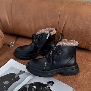 Black Winter Leather Lace-up Boots | Sheepskin Lining | Handmade | Everyday Comfort Shoes - Etsy Canada