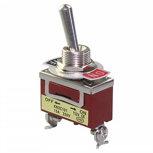 [Hot Item] 2 Pin on off 15A Kn3c Single Pole Toggle Switch