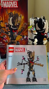 Check out Lindsay showing off her latest build of the #lego Venomized Groot 朗 As you can see, she built him full Venom, but you can do either  He is fully posable and is an all around fun build! We have both Venomized Groot and regular Groot in stock! Stop by and check out our large selection of Legos we have in stock for all your Lego building needs! #marvel #marvellego #venomizedgroot #iamgroot #pchobbies | Pacific Coast Hobbies | Facebook