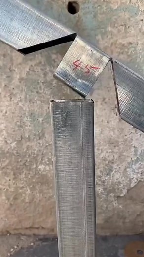 A square hollow section with fillet weld tee joint #mechanicalengineering #fabrication #fabricator #welders #alshaheentech | Al Shaheen Technical Contracting Company