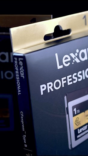 Some sexy shots of the @lexarmemory #CFexpress card Type B! | Martin Wong