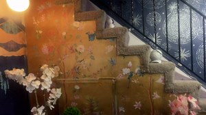 Wall Mural - 3D Wallpaper Decoration with Flowers and Birds - 103" x 69" (Not Self-Adhesive)