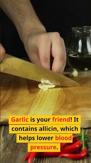 Lower Blood Pressure With Garlic