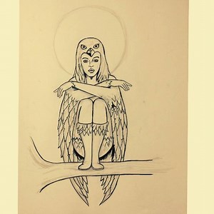 Marking Sorceress #heman #80s #illustration #drawing #threadless #art #illustration #illustrator #geek #cartoon #character #color #markingart #bird #hero #vintage #woman #masteroftheuniverse #grayskull | Coffee Man