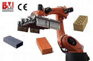 [Hot Item] China Robot Gripper Stacker Robotic Arm with Manipulator Brick Making Machine for Brick Loading and Unloading