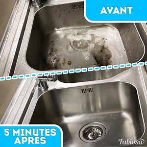 1M views · 3.6K shares | Dites adieu à l'évier sale et bouché avec ces astuces géniales. | Femme Heureuse | Facebook