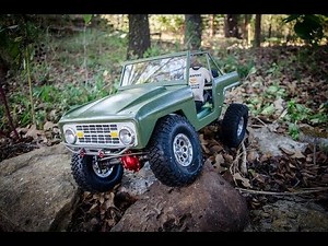TFL Racing Ford Bronco Scale Crawler Build, Part 5, Details and First Drive, Banggood.com