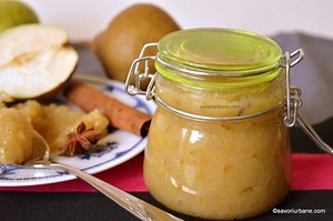 Gem de pere - rețeta de marmeladă de pere fără conservant