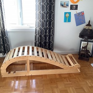 Handcrafted Hardwood Yoga Bench: Viparit Dandasan Backbender - Etsy