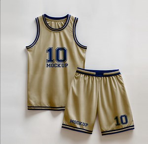 Basketball Jersey PSD Template | Sportswear Uniform for Branding and Design - Etsy