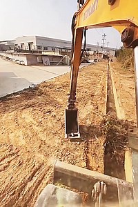 Bucket Trick Clears Soil Fast #ExcavatorUse #SiteWork #SoilClear | Deepa Devi