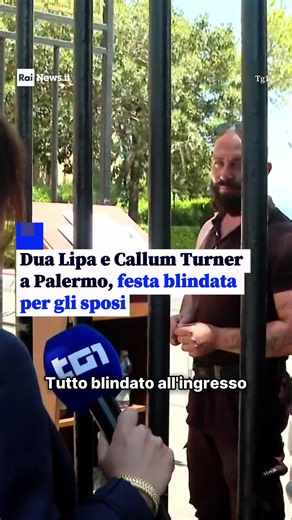 Dua Lipa sposa a Palermo: festa privata al Grand Hotel Villa Igiea
