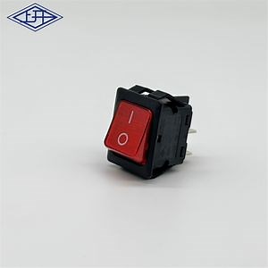 [Hot Item] Kcd Series IP54 Illuminated Boat Rocker Switch with Red Light