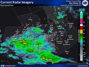 ***OUTDATED*** Latest radar imagery across the #FloridaKeys shows numerous showers across the western FL Straits moving from southeast to northwest with a light stratiform rain moving into the Lower Keys. There are also a few isolated showers across the Middle and Upper Keys. This trend is expected to continue for the next few hours. #flwx #KeyWest #MarathonFL #KeyLargo | US National Weather Service Key West Florida