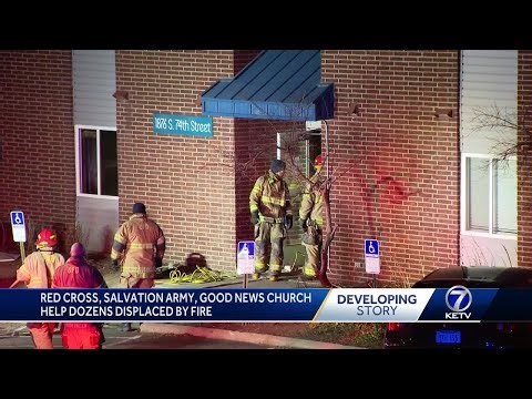 4 people seriously hurt in South Central Omaha apartment complex fire