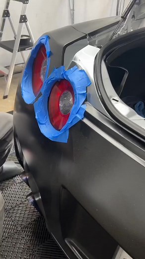 Nissan GT-R getting some taillight tints in a MID smoke by luxe auto concepts #fbreels23 #fbreelsvideo #video #video #foryou #fypシ゚viral #fypシ #viralreels | Jena Johnston