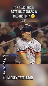 Weirdest Batting Stances in MLB History — Top 5 (Part 2)