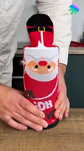 91K views · 283 reactions | Christmas decoration using Santa sock  | Cuff-Zoned | Facebook