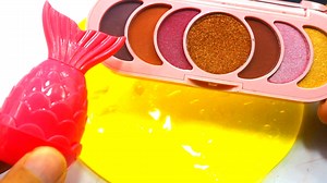 2.4K views · 42 reactions | PINK mermaid MAKEUP Slime!! Satisfying Lipstick Slime Coloring!! Series | Slime Slime | Facebook