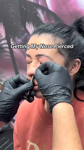 106K views · 688 reactions | Getting a Nose Piercing ✨ #nosepiercing #piercing #mexico #satisfying #piercingvideo #tattoo #tutorial #art #shorts #fyp #facebookreels #viralvideo | Albertson | Facebook