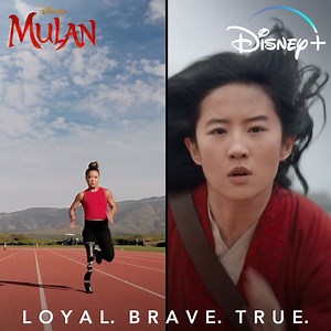 2.5K views · 193 reactions | See how the mantra "Loyal. Brave. True." has influenced renowned athletes Ali Krieger, Javale McGee, Katelyn Ohashi, Ibtihaj Muhammad, Coco Ho, Chris Joslin, and Scout Bassett to stay on top of their game. Start streaming Disney's Mulan this Friday exclusively on Disney+ with Premier Access. For more info: DisneyPlus.com/Mulan | Walt Disney Studios | Facebook