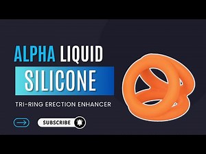 Alpha Liquid Silicone Tri-Ring Erection Enhancer Orange Review by The Enhanced Male