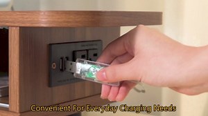 Artswish Dual Monitor Riser with Charging Station & Light, 45 inch Long Computer Monitor Stand with Storage, Desk Shelf for 2 Monitors, Office Monitor Stand for Top of Desk, Walnut Color, Adjustable Angle