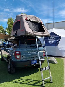 Camp Bronco is officially open for the season. 🍂 Where will your Bronco Sport take you next? 🏕 #NTXFord #Ford #Camping #Adventure #Hiking | North Texas Ford Dealers