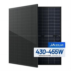 [Hot Item] Ja Jam54D41 Full Black 430-455 Lb 430W 435W 440W 445W 450W 455W N-Type Bifacial Monocrystalline Solar Module