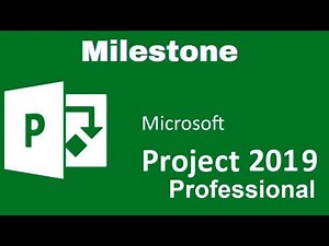 Milestone in Microsoft Project | Project Milestone in MS Project | MS Project Milestone