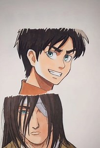 Eren Yeager old artwork – Attack on Titan