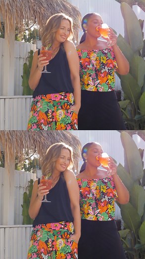 Get ready for the fiesta in Cancun's exotic florals and spirited frills. Wide leg, palazzo pants party with ruffle hem maxi skirts while off-the-shoulder tops style and style again with their versatile frilled necklines - whether you pair them back or dress them bold, let the summer carnival spirit reign! ✨Twirl now, pay later with Afterpay. #womensfashion #leinaandfleur #australianmade #confidencethatfits #styleguide #boutiquefashion #summerfashion | Leina & Fleur