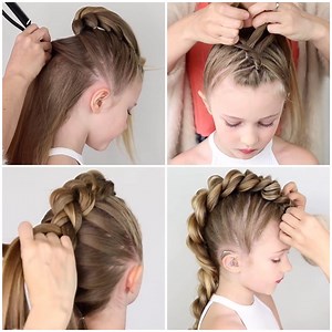 Step-by-step tutorial on how to easily achieve a fabulous Dutch mohawk braid! | MetDaan Makeup