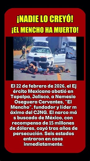 ¡NADIE LO CREYÓ! | ¡FIN DE LA ERA DEL MENCHO! #elmencho