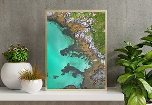 Sardinia - Coast - Nature Photography - Travel Photography - Landscape Photography - Drone Footage - Panorama - Nature Shots - Pictures - Sea - Etsy Canada