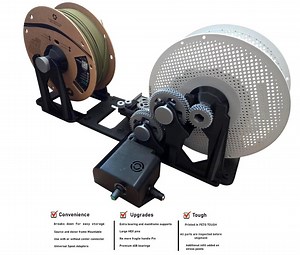Motorized Upgraded Universal 3D Filament Re-spooler/transfer - Pre-assembled - Bambu Lab - Etsy